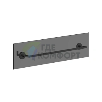 Полотенцедержатель Gessi Tondo для крепления на стекло, 60 см, цвет Black XL (63728#299) - фото 1