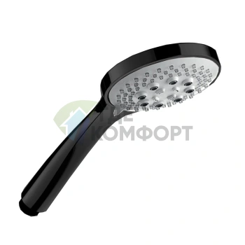 Ручной душ Almar EcoAir EMOTION: 3 режима, экономия воды, матовый черный (E082069.MB) - фото 1