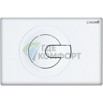 Кнопка смыва для бачка Creavit Power GP5001.00 белая