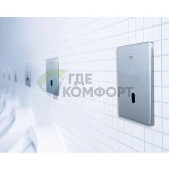 Бесконтактный привод смыва Grohe Tectron Skate 37321SD1 из нержавеющей стали - фото 3