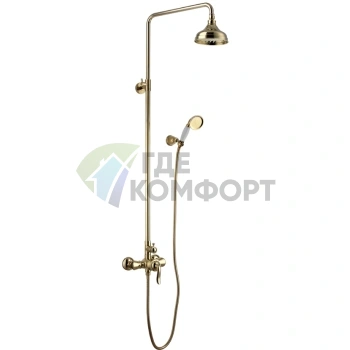 Душевая стойка напольная Lemark Brava LM4760G - фото 1