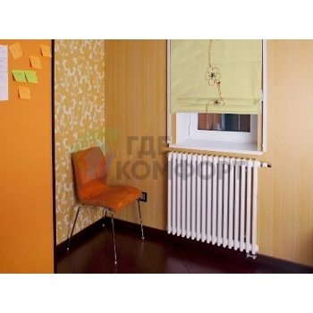 Трубчатый стальной радиатор Zehnder Charleston Completto Z-2056/08 секций с нижним подключением V001 - фото 2