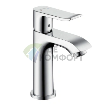 Смеситель для раковины Hansgrohe Metris однорычажный, хром (31186000) - фото 1