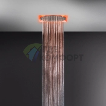 Накладная панель GESSI Minimali/Afilo 350 мм для встраивания в потолок (зеркальная сталь) (57018#238) - фото 1