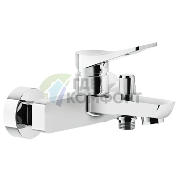 GESSI Rilievo Настенный смеситель для ванны с автоматическим переключателем душ-ванта (59013#031) - фото 1