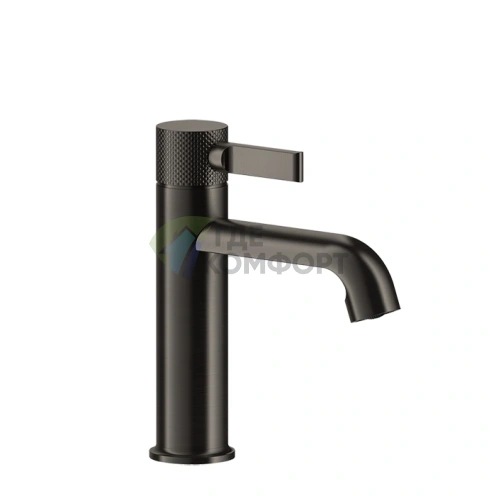 Смеситель для раковины GESSI INCISO однорычажный с донным клапаном, цвет Nero XL (58001#299) - фото 1