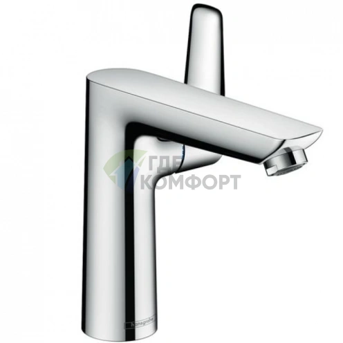 Смеситель для раковины Hansgrohe Talis E с донным клапаном, высокий излив, хром (71754000) - фото 1