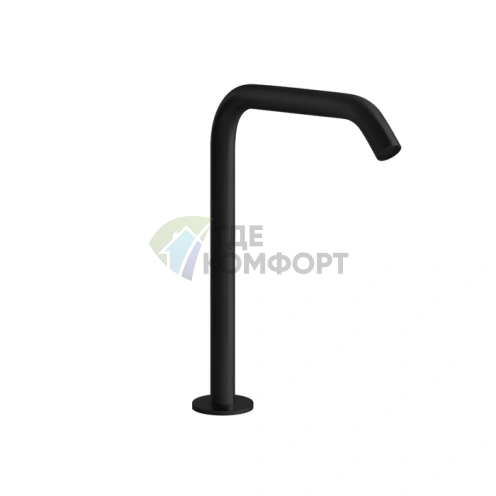 Излив отдельностоящий GESSI 316, цвет Black XL, высота 230 мм (54093#299) - фото 1