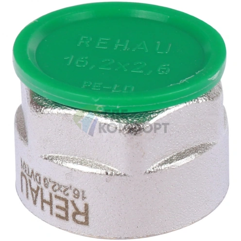 Резьбозажимное соединение для труб stabil 16,2х2,6 G 3/4 REHAU (РЕХАУ - 12664521003) - фото 5