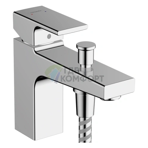 Смеситель для ванны Hansgrohe Vernis Shape Monotrou с переключателем, хром (71463000) - фото 1