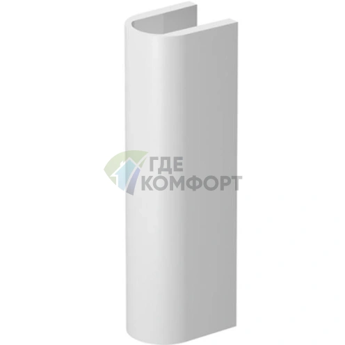 Пьедестал Duravit Darling New белый 175x220 мм для моделей 262165, 262160, 262155 (858240000) - фото 3