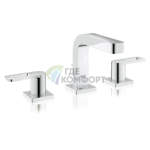 Смеситель для раковины Grohe Quadra 20306000 с однорычажным управлением - фото 3