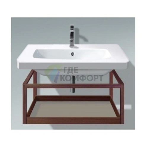 Раковина Duravit DuraStyle 800x480 мм для мебели, без перелива, 1 отверстие, белый (2320800041) - фото 5