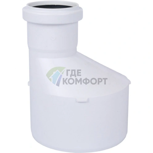 Переходник канализационный Raupiano Plus 110/50 REHAU (РЕХАУ - 11213941001) - фото 4