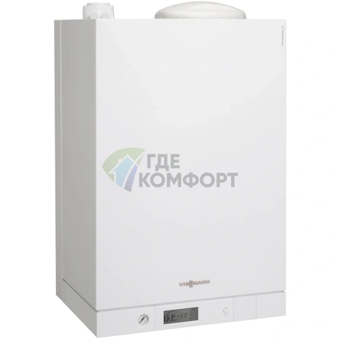 Газовый конденсационный настенный котел с встроенным бойлером Viessmann Vitodens 111-W B1LD030 (4-7-26-0 кВт) с бойлером 46 л - фото 1
