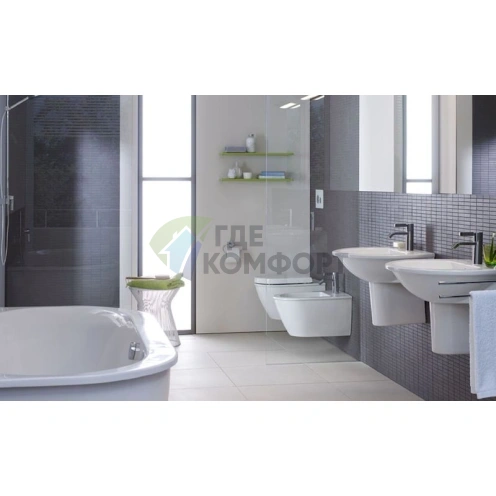 Подвесной унитаз Duravit Darling New — инновационный дизайн и стиль (2545090000) - фото 2