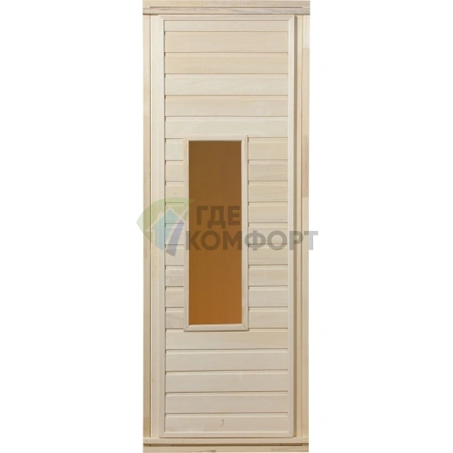 Дверь для бани и сауны Банные штучки 32216 190х70 - фото 1
