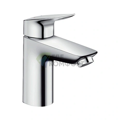 Смеситель для раковины Hansgrohe Logis 100 мм, хром (71100000) - фото 1