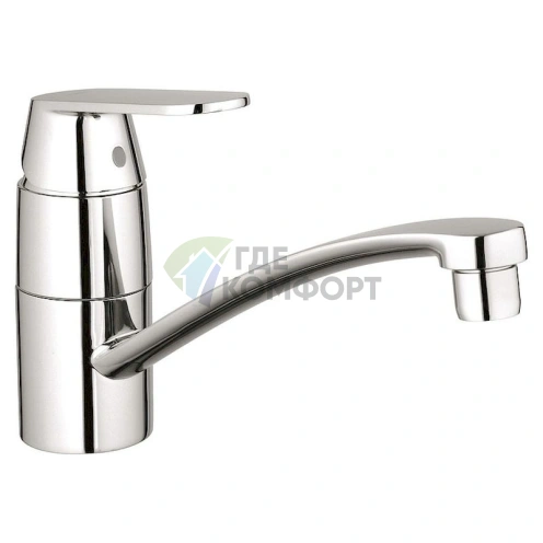 Стильный смеситель Grohe Eurosmart Cosmopolitan 32842000 для кухни - фото 1
