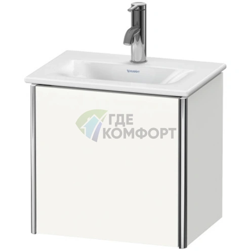 Подвесная тумба Duravit XSquare 073345 White High Gloss, 397x430x308 мм (XS4220L2222) - фото 1