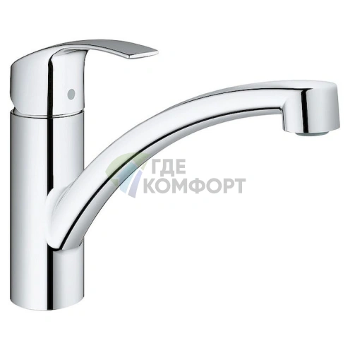 Смеситель Grohe Eurosmart 33281002 для кухни – стиль и надежность на долгие годы - фото 1