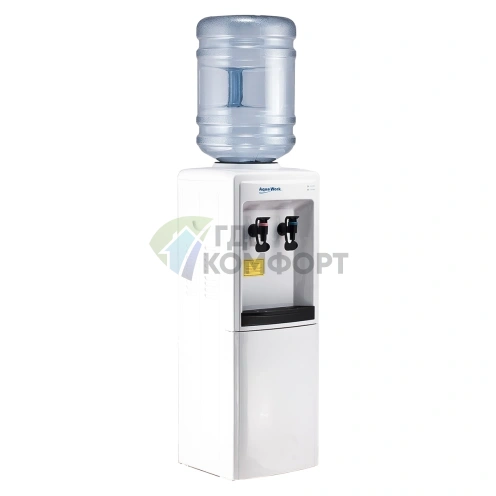 Кулер для воды AquaWork AW 0.7LD/B белый - фото 4