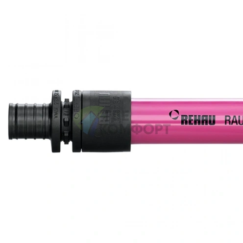Труба отопительная REHAU pink 32x4,4 REHAU (РЕХАУ - 11360723050) - фото 1
