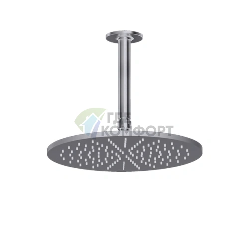 Настенная шарнирная душевая головка GESSI INCISO 1/2, 200 мм (цвет finox) (58189#149) - фото 1