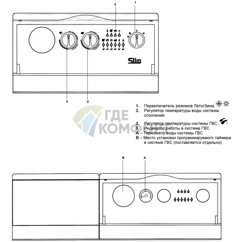 Бойлер косвенного нагрева Baxi Slim UB 120 INOX - фото 3