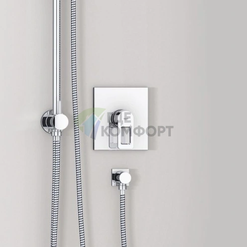 Стильный и функциональный смеситель Grohe Quadra 19455000 для душа - фото 5