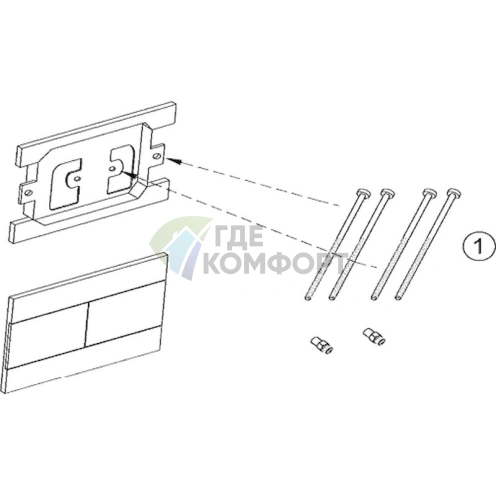 Комплект сантехники Jacob Delafon Odeon Up E5504-NF-M5: раковина и тумба - фото 9
