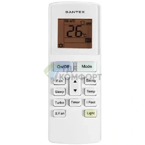 Настенный кондиционер Dantex Aura RK-07SAG/RK-07SAGE on/off - фото 3