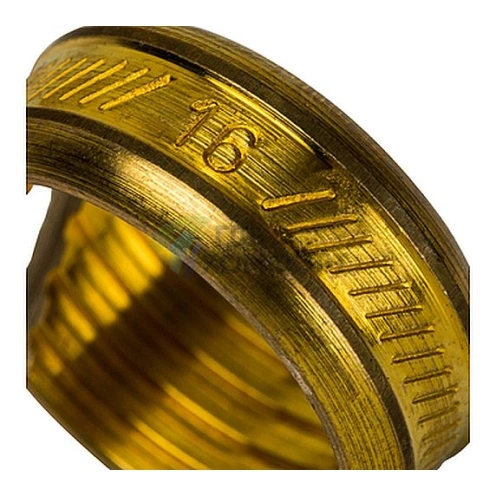 Фитинг STOUT компрессионный для труб металлопластиковых PEX-AL-PEX 16x2-0x3/4 - фото 9