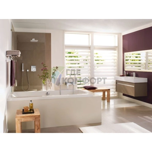 Смеситель для раковины Grohe Eurocube 23127000 с керамическим картриджем - фото 6