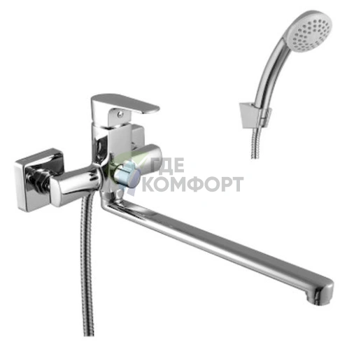 Стильный универсальный смеситель Lemark Plus Factor LM1651C - фото 1