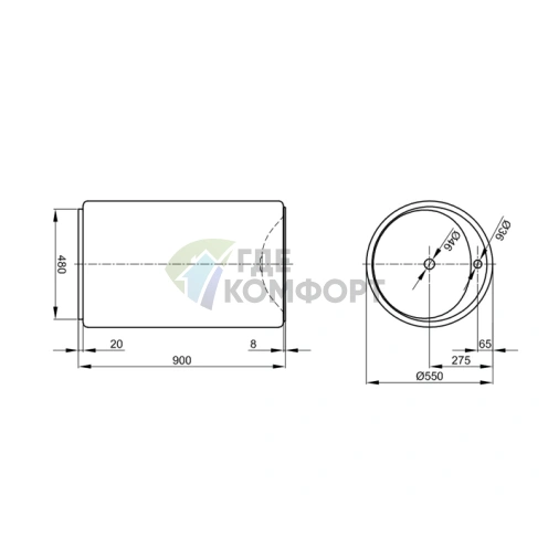 Раковина Bette Lux Oval Couture с текстильным подиумом 550x900 мм, 1 отверстие, цвет буро-серый (B805-852) - фото 7