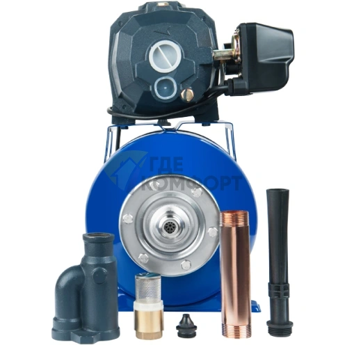 Насосная станция UNIPUMP AUTO DP 750-50 г/а 50 л - фото 2