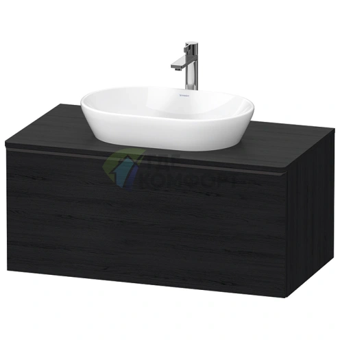 Подвесная тумбочка Duravit D-Neo, 459x1000x550 мм, 1 ящик, Black Oak (DE494801616) - фото 1