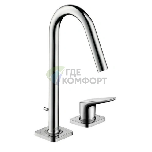 Смеситель для раковины AX Citterio M 160 мм, хром (34132000) - фото 1