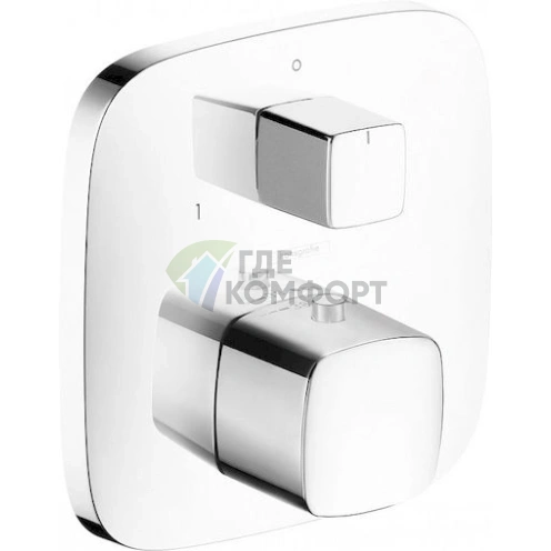 Термостат Hansgrohe PuraVida 15771000 для ванны с душем - фото 1