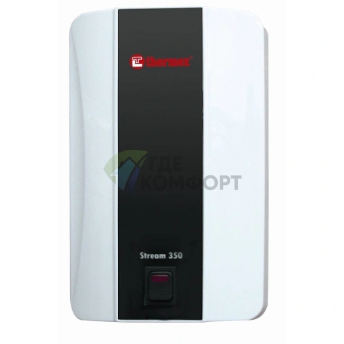 Водонагреватель электрический проточный Thermex 350 Stream combi wh - фото 1