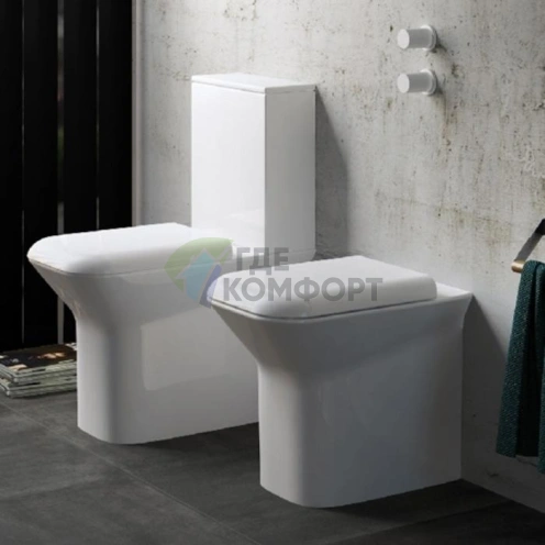 Бачок для моноблока AZZURRA PRUA белый PRCSMB000000BI (PRU400/MBL bi)) - фото 1