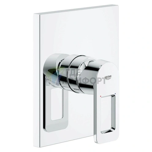 Стильный и функциональный смеситель Grohe Quadra 19455000 для душа - фото 1