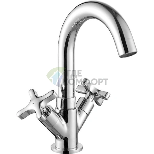 Смеситель для раковины Rossinka RS39-62U хром - фото 1