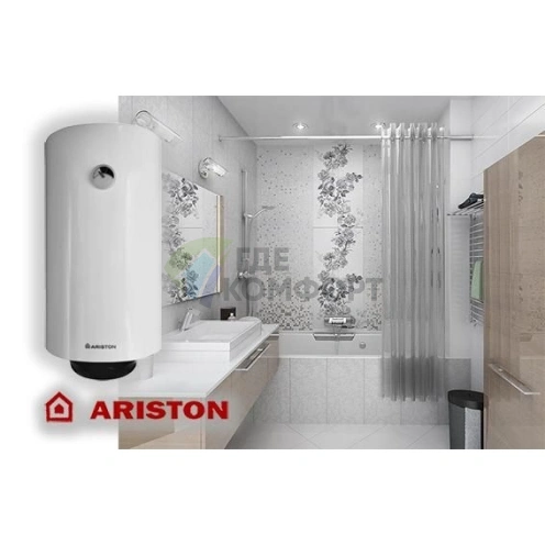 Водонагреватель накопительный электрический вертикальный Ariston ABS PRO R INOX 50 V - фото 3
