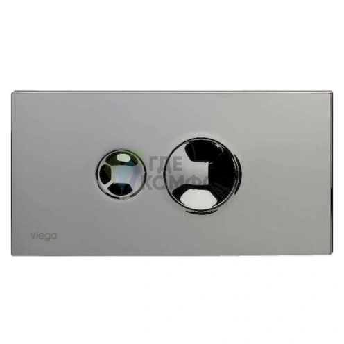 Кнопка смыва Viega Visign for Style 10 596323, хром - фото 1