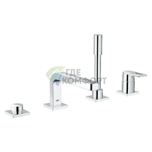 Смеситель Grohe Quadra 19579000 для установки на борт ванны - фото 1