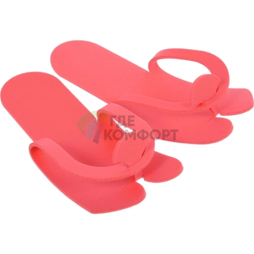 Тапочки для бани и сауны Банные штучки 32342 одноразовые-цвета в ассортименте - фото 2