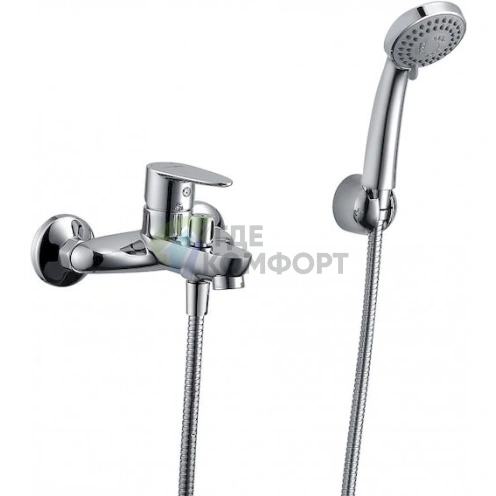 Смеситель для ванны с душем Wasserkraft Leine 3501 - фото 1