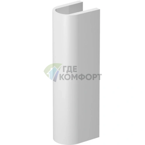 Пьедестал Duravit Darling New белый 175x220 мм для моделей 262165, 262160, 262155 (858240000) - фото 1